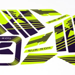 Light Bee Black and Green X Decal Kit