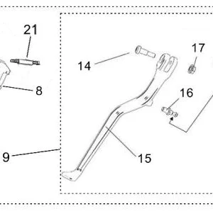 Light Bee Kick Stand Spring