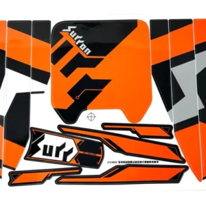 Light Bee Orange Decal Kit