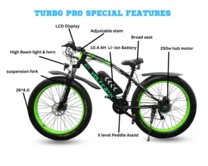 features of an ebike